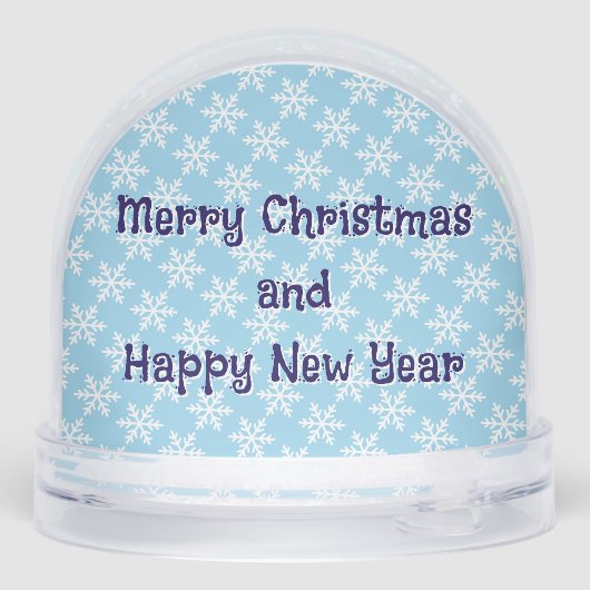 Schattigee Capybara in Santa Hat Christmas Snow We Sneeuwbol (Achterkant)