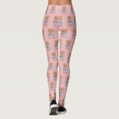 Schattigee Capybara-Leggings | Schattige dierenpri Leggings (Achterkant)
