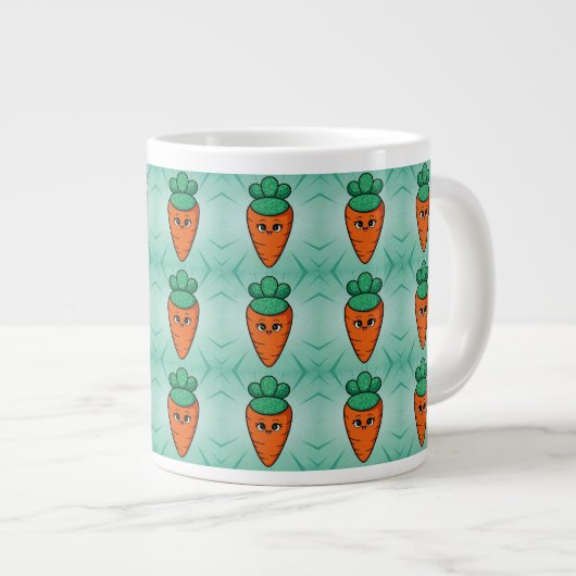 Schattigee Carrot Green Jumbo Mok (Voorkant rechts)