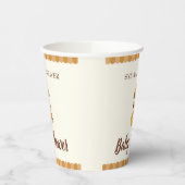 Schattigee carrousel baby shower genderneutrale pa papieren bekers (Links)