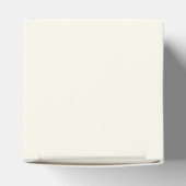 Schattigee carrousel genderneutraal baby shower bedankdoosjes (Bovenkant)