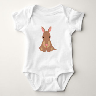 Schattigee Cartoon Aardvark Gift Romper