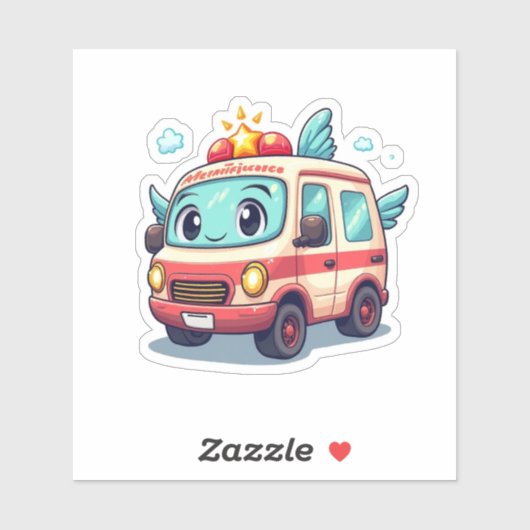 Schattigee Cartoon auto sticke Sticker (Vel)