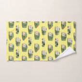 Schattigee Cartoon auto's opstelling Bad Handdoek (Handdoek)