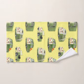 Schattigee Cartoon auto's opstelling Handdoek (Handdoek)