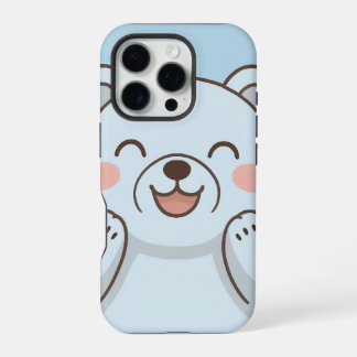 Schattigee Cartoon Beer Telefoonhoesje – Vrolijk G iPhone 16 Pro Hoesje