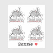 Schattigee cartoon bijbels sticker (Vel)