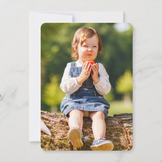 Schattigee Cartoon Bruin Beer Kind Verjaardagsfees Kaart (Achterkant)