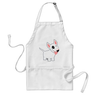 Schattigee Cartoon Bull Terrier Cooking Schort