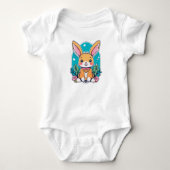 Schattigee Cartoon Bunny Romper (Voorkant)