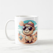 Schattigee Cartoon Camel Mok - Funny Desert Coffee (Links)