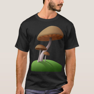 Schattigee Cartoon champignons T-shirt