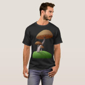 Schattigee Cartoon champignons T-shirt (Voorkant volledig)