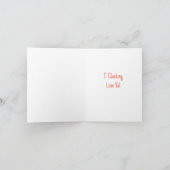 Schattigee Cartoon Chick, BFF Funny Galentine's Ka Kaart (Binnen)