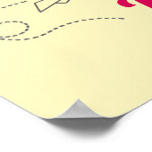 Schattigee Cartoon Curiosity Inspirerend Quote Nur Poster (Hoek)