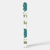 Schattigee Cartoon Dinosaur Forest Pattern Telefoo Case-Mate iPhone Case (Achterkant / Links)