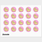 Schattigee Cartoon Dog Cocker Spaniel Sticker (Vel)