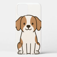 Schattigee Cartoon Dog iPhone Case