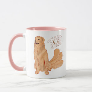 Schattigee Cartoon Dog Quote Mok