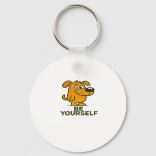Schattigee Cartoon Dog Sleutelhanger Inspirerend B