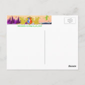 Schattigee Cartoon Dragons Happy Birthday Briefkaa Briefkaart (Achterkant)