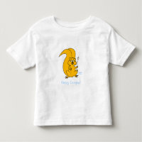 Schattigee Cartoon Eekhoorn Happy Camper Marshmall