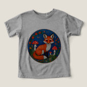 Schattigee cartoon fox (Design voorkant)