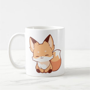 Schattigee Cartoon Fox Mok