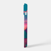 Schattigee cartoon gedrukte iPhone hoesje wandpapi iPhone 15 Case (Linkerkant)