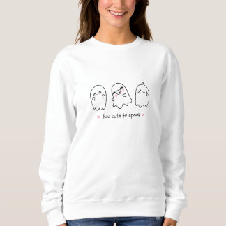 Schattigee Cartoon Ghost Vrouwen Sweatshirt