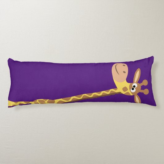 Schattigee Cartoon Giraffe Body Kussen (Achterkant)