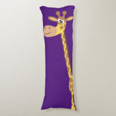 Schattigee Cartoon Giraffe Body Kussen (Voorkant Verticaal)