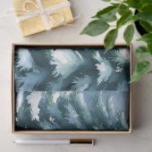 Schattigee Cartoon Giraffe met Santa Hat & Snowman Tissuepapier (Geschenk)