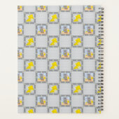 Schattigee Cartoon Grey Mouse Elementary School Pl Planner (Achterkant)