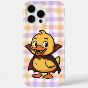 Schattigee cartoon Halloween eendenvampier iPhone 16 Pro Max Hoesje