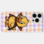 Schattigee cartoon Halloween eendenvampier Case-Mate iPhone Case (Achterkant (horizontaal))
