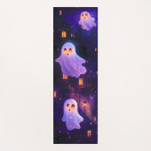 Schattigee Cartoon Halloween Midnight Flying Ghost Yogamat (Voorkant)