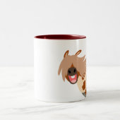 Schattigee Cartoon Happy Pinto Pony Mok (Center)