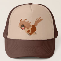 Schattigee Cartoon Happy Pinto Pony Trucker Hoed