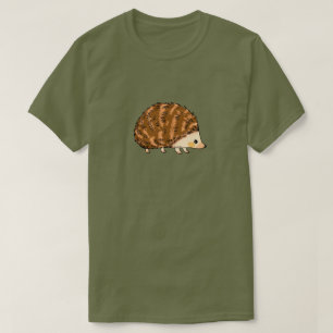 Schattigee Cartoon Hedgehog Illustration T-shirt
