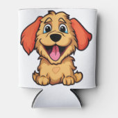 Schattigee cartoon hond 3 blikjeskoeler (Voorkant)