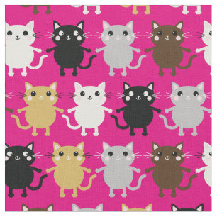 Schattigee Cartoon Katten Baby Kwekerij Kinder Kam Stof