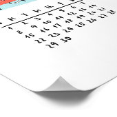 Schattigee Cartoon Katten en Honden 2024 Kalender Poster (Hoek)