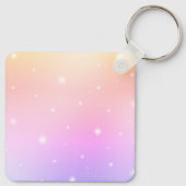 Schattigee Cartoon Kawaii Kitty Cat Happy Birthday Sleutelhanger (Achterkant)