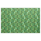 Schattigee Cartoon Kinder Groen Stof (Yard (91,4 cm))