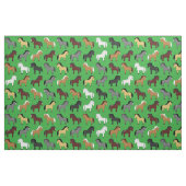 Schattigee Cartoon Kinder Groen Stof (Fat Quarter)