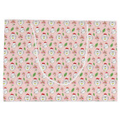 Schattigee Cartoon Kip Illustratie Groot Cadeauzakje (Achterkant)