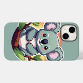 Schattigee Cartoon Koala Case-Mate iPhone Case (Achterkant (horizontaal))