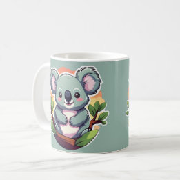 Schattigee Cartoon Koala Koffiemok