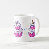 Schattigee Cartoon Koffiemok (Voorkant rechts)